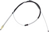 1253408 Rear Park Brake Cable-1975-81 Camaro, Firebird; with Drum Brake; LH Drivers Side - image 1