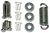13005B 1967-68 Mustang; Headlight Mounting Hardware Set - image 1