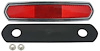 13380BR Quarter Panel Reflector Assembly-1968 Mustang; w/o Markings; with Chrome Bezel - image 1
