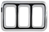 13489U Tail Lamp Bezel; 1970 Ford Mustang; Chrome; LH Drivers Side - image 1