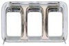 13489U Tail Lamp Bezel; 1970 Ford Mustang; Chrome; LH Drivers Side - image 3