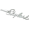 1376304 1966 Buick Skylark, Dash Emblem, Skylark Script w/ Long Bird Logo - image 1