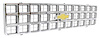 14007551 1980 Chevy Pickup, Blazer, Suburban, Grill Assembly, w/Bow Tie Emblem, Argent Gray/Chrome - image 1
