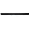 14023039 1981-91 Chevrolet, GMC Pickup, Blazer, Jimmy, Suburban, Dash Plate Molding, w/o AC, Black w/ Chrome Accent - image 1