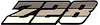 14024336 Z28 Grill Emblem 1980-81 Camaro; Tri-Color Gold - image 1
