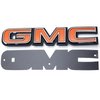 14027524 Tailgate Emblem; 1981-91 GMC Fleetside Pickup; GMC Logo; with Hardware - image 2