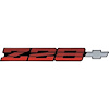 14065284 Rear Panel Emblem 1982-84 Camaro Z28; Red - image 1