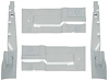 14067 Bucket Seat Mounting Bracket Set for 1961-1964 Chevy Impala - image 1
