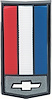 Header Panel Emblem 1986-1992 Chevy Camaro - image 1