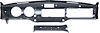14089A 1947-53 Chevrolet; Truck Complete Dash Panel; EDP Coated - image 1