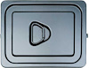 14090 Battery Access Plate for 1947-55 Chevy/GMC Trucks - image 1