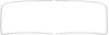 14158 1947-53 Chevrolet, GMC Truck, Windshield Molding Set - image 1