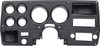 14235 1975-77 Chevy, GMC Pickup, Blazer, Jimmy, Suburban, Dash Bezel, w/out AC, Black - image 2