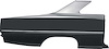 14340 Full Quarter Panel-1966-67 Chevy II Nova; 2 Door; Hardtop; RH - image 1
