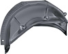 14380 1966-67 Chevy II, Nova, Complete Rear Wheelhouse, Drivers Side, EDP Coated - image 1