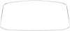 14384 Windshield Molding Set 1962-67 Chevy II/Nova; 2-Door; Hardtop; 4 Piece Set - image 1