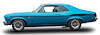 Yenko Stripe Set 1969 Nova Yenko - Black - image 1
