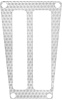 14605 1970-81 Firebird, Shift Plate Insert, Machined Turned Design, Automatic Trans - image 1