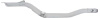 14616W 1966-67 Chevy II, Nova; Rear Frame Rail ; with Silver Weld Thru Coating; Passenger Side - image 1