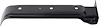 14631 1968-74 Chevy II, Nova, X-Body, Rear Seat Floor Brace, LH, Drivers Side, EDP Coated - image 1