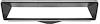 14656 Dash Instrument Bezel for 1966 Chevrolet Chevy II/Nova [Black] - image 1