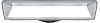 14657 Dash Instrument Gauge Bezel; 1967 Chevy II, Nova; Chrome - image 1