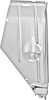 14713W 1966-67 Chevy II / Nova; Outer Side Cowl Panel; Drivers Side; Silver Weld-Thru Coating - image 1