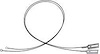 14724 Convertible Top Cables; 1962-63 Chevy II / Nova; Pair - image 1