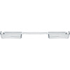 14734 Rear Bumper Set 1962 Impala, Bel Air, Biscayne; Chrome; 3-Piece Set - image 1