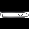 14738A 1962 Impala, Bel Air, Biscayne; Trunk Weatherstrip Channel Set; EDP Coated - image 2