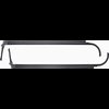 14739A Trunk Weatherstrip Channel Set for 1963-1964 Chevrolet Impala, Bel Air, Biscayne - image 2