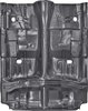 14746A Full Floor Pan Assembly for 1965-70 Impala, Bel Air, Biscayne, Caprice - image 1
