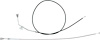 14747 1963 Impala, Bel Air, Biscayne, Kick Panel Vent Cables, w/ Chrome Knob, Pair - image 1