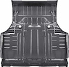 14774A Complete Trunk Floor Pan 1965 Impala, Bel Air, Biscayne; EDP Coated - image 1