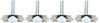 14777 Rear Seat Shelf Speaker Mounting Studs; 1964-81 Buick, Chevy, Olds, Pontiac; 4 Piece Set - image 1
