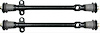 Lower Control Arm Shaft Set Fits Select 1958-1964 Chevy Impala, Full-Size Models [Pair] - image 1
