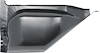 14834 1955-59 Chevrolet, GMC Truck, Outer Cowl Panel, Drivers Side, EDP Coated - image 1