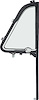 14845T 1951-55 Chevrolet, GMC Truck, Vent Window Assembly; with Black Division Bar; Tinted Glass; RH - image 1