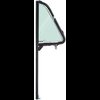 14845T 1951-55 Chevrolet, GMC Truck, Vent Window Assembly; with Black Division Bar; Tinted Glass; RH - image 2