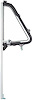 14849 Vent Window Assembly 1951-1955 Chevrolet, GMC Truck; with Chrome Division Bar; Clear Glass; LH - image 1