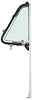 14850T 1951-55 Chevrolet, GMC Truck, Vent Window Assembly; with Chrome Division Bar; Tinted Glass; RH - image 1