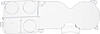 Instrument Cluster Lens 1973-1980 GM Truck Instrument Cluster Lens with Gauges/Clock - image 1