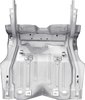 14943W 1970-73 Camaro, Firebird; Complete Trunk Floor with Frame Rails; Silver Weld-Thru Primer - image 2
