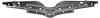 14971 1969 Firebird, Front Bumper Reinforcement Panel, EDP Coated - image 1