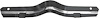 14996 1968-72 Chevy II, Nova, Lower Rear Cross Rail - image 1