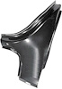 15109 1970 Nova, Trunk Gutter Side Brace, RH - image 1