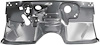 15114 Firewall Panel Assembly 1966-67 Chevy II, Nova; EDP Coated - image 1