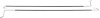 15187 1966-67 Chevy II, Nova, Trunk Hinge Torsion Rods, Pair - image 1