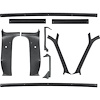 15257 1981-91 Chevy, GMC Pickup Truck, Interior Headliner Molding Set, Pillar Posts, Sides/Front & Rear Upper, 10 Piece
