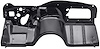 152625 1969-72 Nova, Firewall Panel Assembly, w/out AC, EDP Coated - image 1